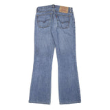 LEVI'S Womens Jeans Blue Regular Flared Denim Medium W25 L26 Classic Cotton