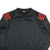CLOCKHOUSE Mens Black Crew Neck L Sweatshirt Polyester Blend Sporty Casual