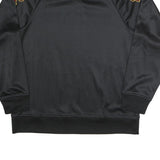 CLOCKHOUSE Mens Black Crew Neck L Sweatshirt Polyester Blend Sporty Casual