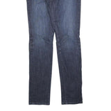 GUESS Womens Jeans Blue Slim Skinny Denim Medium W30 L32 Stylish Zip Closure