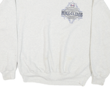 Mens Cream Hillclimb Graphic Pullover Crew Neck L Cotton Blend Jersey Motocross