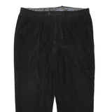 LAUREN RALPH LAUREN Mens Black Relaxed Straight Trousers W38 L28 Cotton Blend