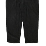LAUREN RALPH LAUREN Mens Black Relaxed Straight Trousers W38 L28 Cotton Blend