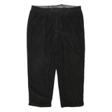 LAUREN RALPH LAUREN Mens Black Relaxed Straight Trousers W38 L28 Cotton Blend
