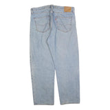 LEVI'S Mens Jeans Blue Loose Straight Denim Medium W40 L32 Classic Vintage Zip