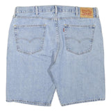 LEVI'S Mens Denim Blue Casual Shorts XL W40 Classic Fit 5-Pocket