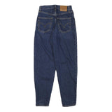 LEVI'S Womens Blue Loose Straight Denim Medium W24 L26 Casual Zip Jeans