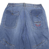 PATROL Mens Shorts Blue Denim Casual XL W32 Cotton Blend Comfortable