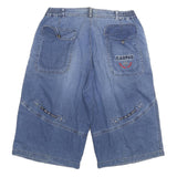 PATROL Mens Shorts Blue Denim Casual XL W32 Cotton Blend Comfortable