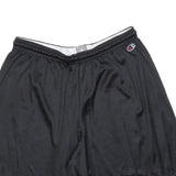 CHAMPION Mens Black Casual Shorts L W32 Sportswear Polyester Athletic