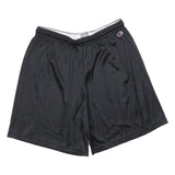 CHAMPION Mens Black Casual Shorts L W32 Sportswear Polyester Athletic