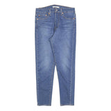 LEVI'S Womens Jeans Blue Slim Skinny Denim Medium W28 L26 Stylish Zip Closure