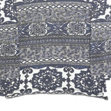 REPAIR BY JELMOLI Womens Blue & White Patterned Crew Neck Sweatshirt S Cotton