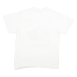 Mens White Graphic Battle Of The Bay T-Shirt L Short Sleeve Crew Neck Cotton