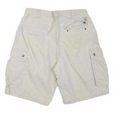 CARHARTT Mens Shorts Beige Casual Cargo Relaxed Fit L W36 Durable Pocketed