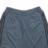 ADIDAS Mens Shorts Blue & Black Sports Casual M W30 Athletic Activewear