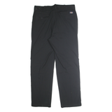 DICKIES Mens Cotton Blend Black Regular Fit Straight Leg Trousers W36 L32