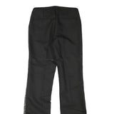 DIESEL Mens Cotton Blend Black & Grey Regular Straight Trousers W28 L34 Casual