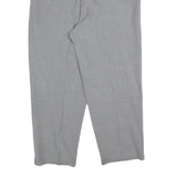 BIAGGINI Womens Polyester Blend Grey Regular Fit Straight Trousers W30 L25 Smart