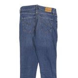 LEVI'S 721 BIG E Womens Jeans Blue Slim Skinny Denim Medium W28 L26 Vintage