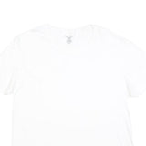 NAUTICA Mens White Classic T-Shirt XL Short Sleeve Crew Neck Cotton Blend