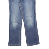 CALVIN KLEIN JEANS Womens Regular Straight Denim Medium W32 L30 Bootcut Cotton
