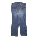 CALVIN KLEIN JEANS Womens Regular Straight Denim Medium W32 L30 Bootcut Cotton