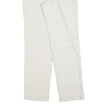 RALPH LAUREN POLO JEANS COMPANY Womens Cotton Blend White Regular Straight