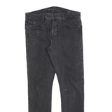 GUESS Mens Jeans Black Slim Skinny Denim W33 L30 Stylish Zip Cotton Blend