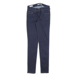 LEVI'S 711 Big E Womens Slim Skinny Denim Medium W26 L30 Stretch Cotton Blend