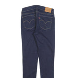 LEVI'S 711 Big E Womens Slim Skinny Denim Medium W26 L30 Stretch Cotton Blend
