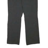 ACTIVE Mens Polyester Blend Black Regular Fit Straight Leg Trousers W36 L30 Zip
