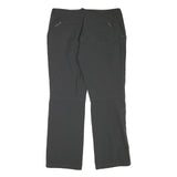 ACTIVE Mens Polyester Blend Black Regular Fit Straight Leg Trousers W36 L30 Zip