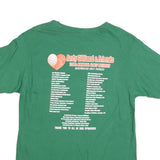 ADIDAS Mens Green AG+F Graphic T-Shirt L Short Sleeve Crew Neck Golf Event