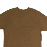 CARHARTT Mens Brown Pocket T-Shirt L Short Sleeve Crew Neck Workwear Casual