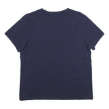 REEBOK Womens Navy Blue San Diego Chargers Graphic T-Shirt L Short Sleeve Crew