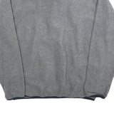 NAUTICA Mens Grey Plain Pullover Jumper Crew Neck Regular L Polyester Casual