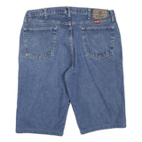 WRANGLER Mens Denim Blue Casual Shorts L W38 Cotton Blend 5-Pocket Classic Fit