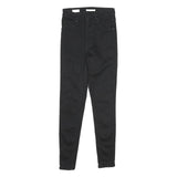 LEVI'S Mile High Super Skinny Womens Jeans Black Slim Skinny Denim Woven W25 L29
