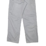 CARHARTT Mens Regular Fit Grey Cotton Blend Trousers W32 L31 Workwear Utility