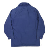 WOOLRICH Womens Blue Polyester Blend Jacket S Plain Zip Up Classic Outdoor