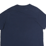 ADIDAS Mens Blue Nevada Football Graphic T-Shirt XL Short Sleeve Crew Neck