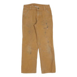CARHARTT Boys Cotton Relaxed Straight Trousers W25 L26 Workwear Casual