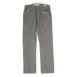LEVI'S 511 Mens Jeans Grey Regular Slim Denim Medium W28 L28 Classic Zip