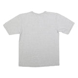 CHAMPION Mens Grey Graphic T-Shirt M Short Sleeve Crew Neck Cotton Blend Casual