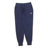 FILA Womens Joggers Navy Blue XS W26 L26 Cotton Blend Slim Tapered Fit