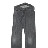 LEVI'S 514 Mens Jeans Black Slim Straight Denim Medium W29 L32 Classic Style