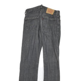 LEVI'S 514 Mens Jeans Black Slim Straight Denim Medium W29 L32 Classic Style