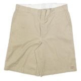 DICKIES Mens Shorts Beige Casual Plain XL W42 Workwear Cotton Blend