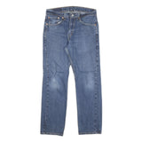 LEVI'S 505 Mens Jeans Blue Regular Straight Denim Medium W32 L30 Classic Zip Fit